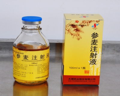 大理药业参麦注射液100ml/瓶