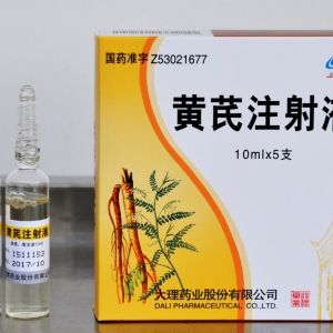 大理药业黄芪注射液10mlx5支/盒